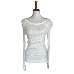 Cream Nations Mircomodal Knit Top Small